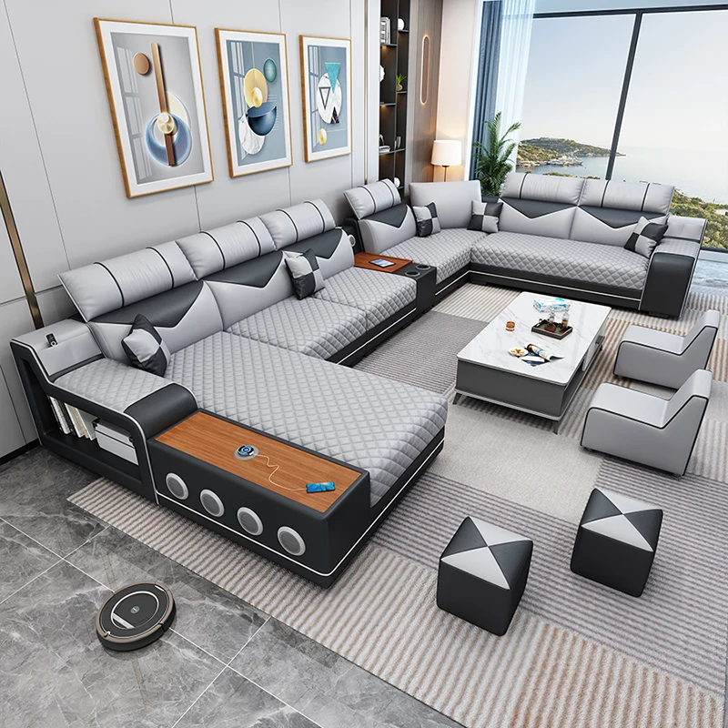 Nordic Designer Wohnzimmer Sofas Couch Leder Boden Replik Sofas Liege Entspannende Dekor Balkon Muebles Hotel Möbel