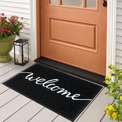 Olaly Entrance Welcome Door Mat Kitchen Mats for Floor TUG for Entrance Door Outdoor Rug Carpet for