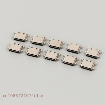 YY30-10 Pcs USB Typ-C Ladegerät Jack Port Für Teclast M40 P20HD P20 USB C Lade Stecker Dock buchse Stecker