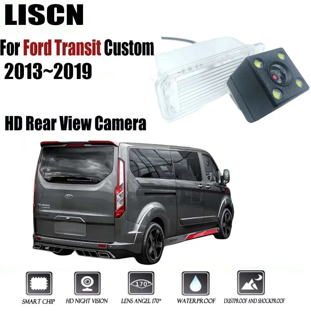 Rückfahrkamera für Ford Transit Custom 2013 2014 2015 2016 2017 2018 2019, Rückfahrkamera/CCD/Nachtsicht/Kennzeichenkamera Image