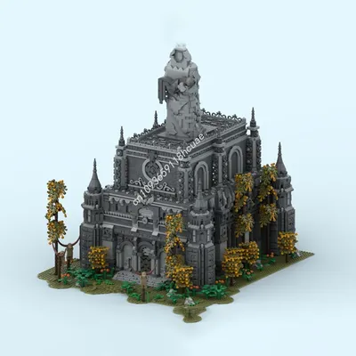 7403PCS MOC Eldens Ringe Hero's Grave Spiele Stapeln Blöcke Modelle Gebäude Sets Erwachsene Image