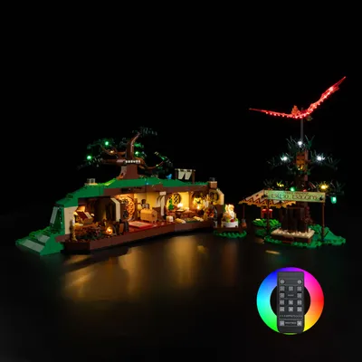 LED-Beleuchtungsset für den Herr der Ringe: Das Shire 10354-Modell, DIY-Spielzeugset, Bausteine Image