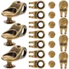 20Pcs Silber Schuh Spitze Schnalle Boot Öse Reparatur Kit Schnürsenkel Anschlüsse Sport Stiefel