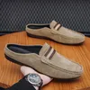 Lefu Shoes Herren Leichte Bean-Schuhe, Sommer, One Step Push, faule, atmungsaktive, lässige