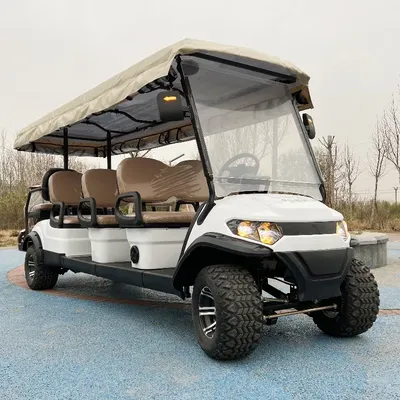 Hot Sale 2 4 6 8 Seater Sightseeing Club Car CE Electric Golf Cart Selectric Cars Vehicles for Adults