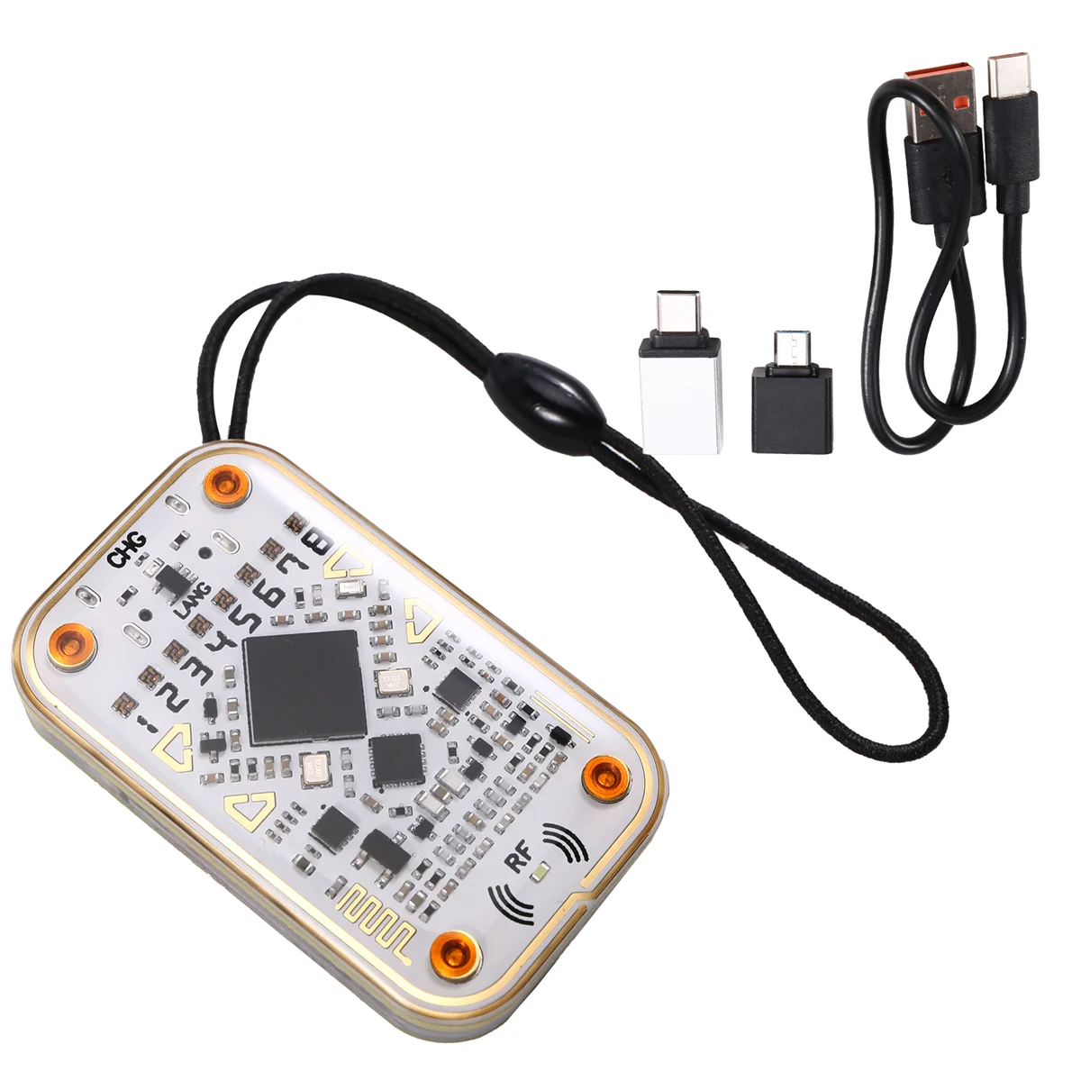 Einzelhandel! Chameleon Ultra RFID Smart Chip Reader Smart Card Emulator 125 kHz 13,56 MHz IC ID Card Decode mit Reset-Batteriefunktion Image