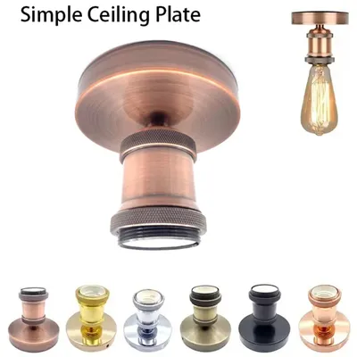 Vintage Lamp Socket E27 Bulb Base E26 Retro Ceiling Screw Light Lamp Holder Screw LED Light Lamp Lampholder Home Decoration