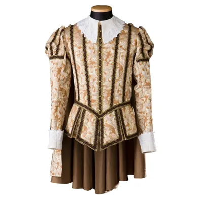 Tudor elisabethanisches Kostüm König Cosplay Renaissance Ritter Krieger Kostüm Husar Offizier viktorianisches Outfit Image