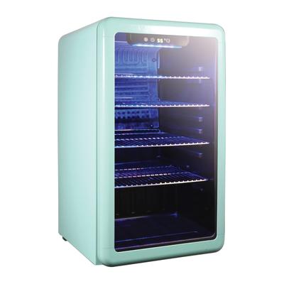 Magic Chef 3.4 Cu. Ftretro Beverage Cooler, 30-3/4"h X 17-1/2"w X 19-3/4"d, Green