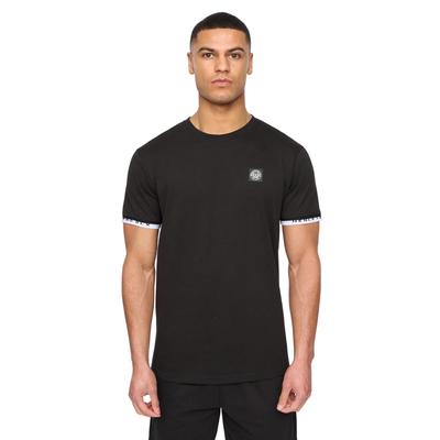 Henleys - "Henjaque" T-Shirt und Shorts für Herren (Schwarz)