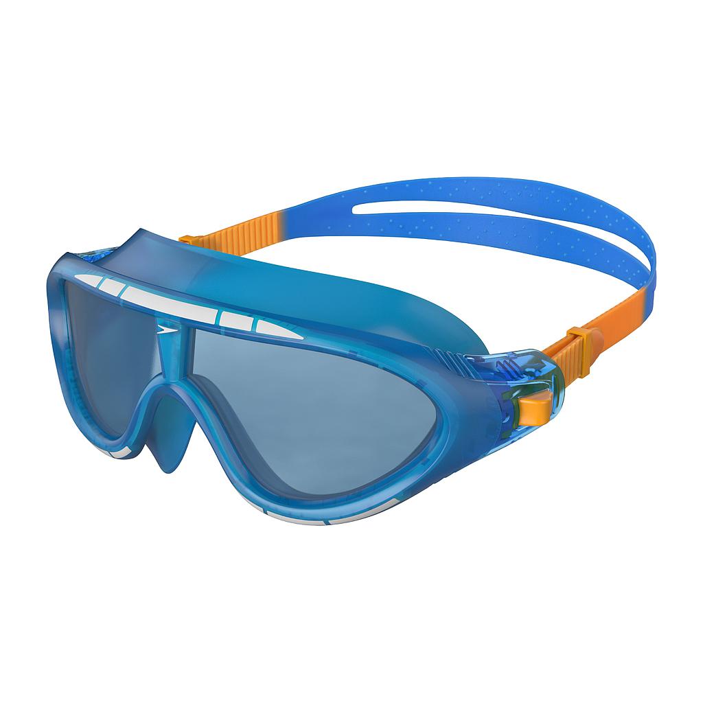 Speedo - Rift Schwimmbrille für Kinder (Blau/Orange)