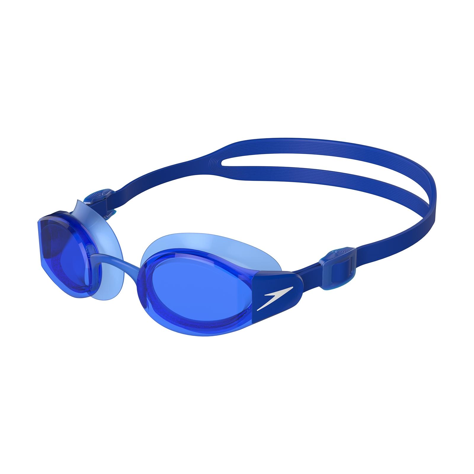 Speedo - "Mariner Pro" Schwimmbrille 2024 für Herren (Blau/Weiß) Image