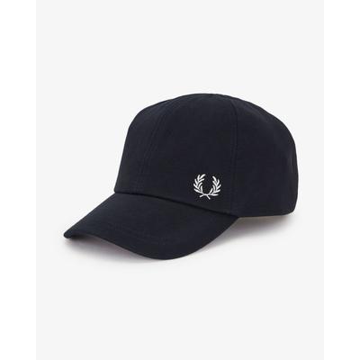 Einkaufen Für Fred Perry Pique Classic Baumwoll-Navy/Weiß-Kappen Image