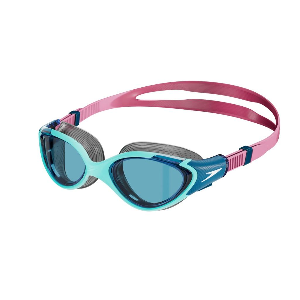 Speedo - "Biofuse 2.0" Schwimmbrille für Damen (Blau/Pink) Image