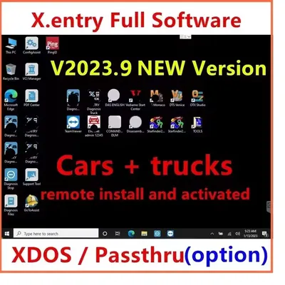 2023.09 Xentry Newest MB STAR sd C4/C5/C6 XDOS software install online xentry 2023.09 passthru