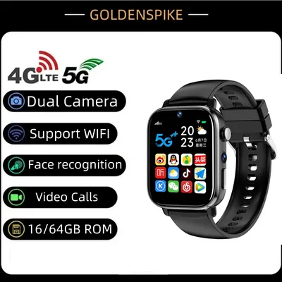 NEW I1 Android Smart Watch 4g sim Card 1.99'' 410*502 HD Screen with GPS WIFI Dual Camera Video Call