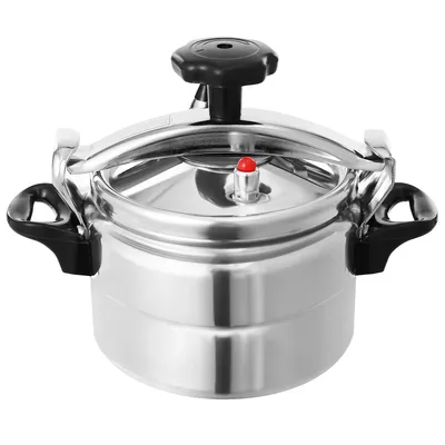 3L Pressure Cooker, Aluminum Alloy, Silicone Seal, Automatic Lock Valve, Easy to Clean, Ideal for Household and Commercial Use