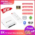 Smart TV Box H96 MAX H618 PLUS Android 14 Wifi6 BT 5.4 4GB 128GB Quad Core 8K Assistente vocale Lettore multimediale TV Box H313 Aggiornato