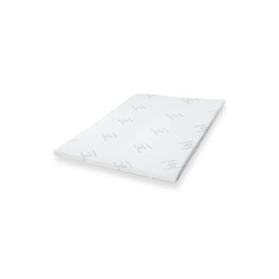 The White Stone Topper 80 x 190 cm | Ergonomischer Matratzen-Topper | Weiche Vliesfüllung | Höhe 5 cm | Atmungsaktiver und milbenresistenter Stoff Image
