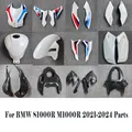 S1000R Per BMW M1000R 2021-2024 Carenatura Moto Set Body Kit Decorazione Piastra di Protezione In Plastica Accessori Shell Iniezione bianco