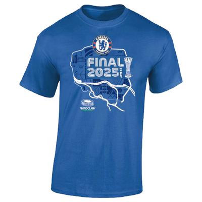 T-Shirt des Chelsea-Finalisten der UEFA Europa Conference League Image