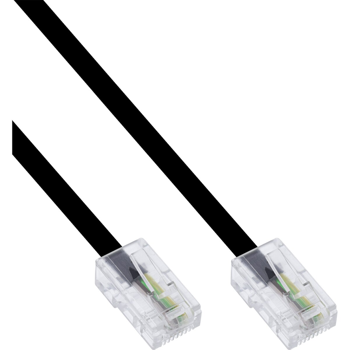 InLine® ISDN Anschlusskabel, RJ45 Stecker / Stecker (8P4C), 10m Image