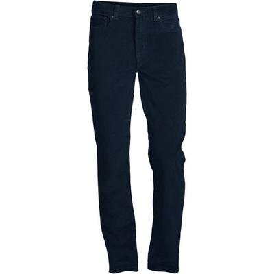 Stretch Cord Jeans, Slim Fit, Men, size: 42, regular, Blue, Cotton/Spandex, by Lands' End
