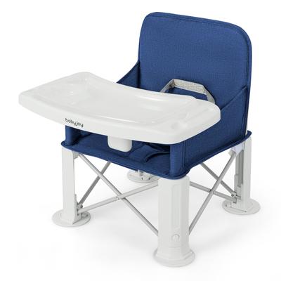 Babyjoy Baby Travel Booster Seat with Double Tray Portable Folding - See Details