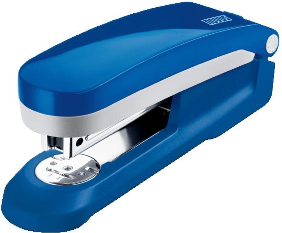 NOVUS Heftgerät E25 25 Blatt 53mm blau Packung mit 20 Stück Image