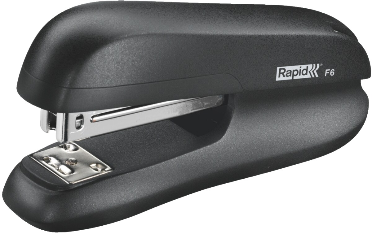 Rapid Heftgerät F6 bis 20 Blatt schwarz Packung mit 50 Stück Image