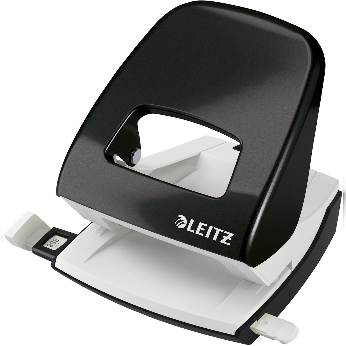 LEITZ Bürolocher NeXXt Wow Metall 30 Blatt Blister schwarz Packung mit 6 Stück Image