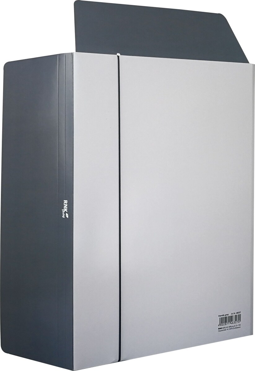 RNK Sammelmappe A4 -friendly grey- Karton 350 g/qm Packung mit 3 Stück Image