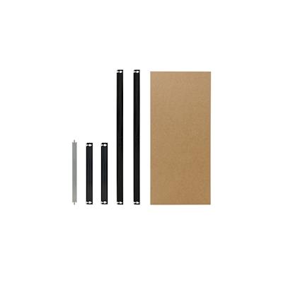 shelfplaza BLACK 75x50 cm Fachboden-Set in schwarz für BLACK Schwerlastregale mit 175 kg Traglast pro Boden Image