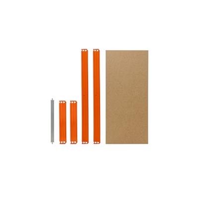 shelfplaza PRO 80x23 cm Fachboden-Set in blau-orange für PRO Schwerlastregale mit 200 kg Traglast pro Boden Image