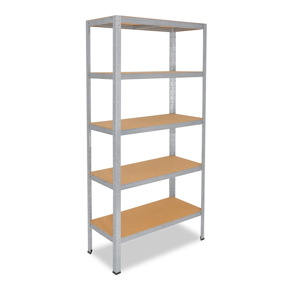 shelfplaza HOME 180x45x40 cm Schwerlastregal in verzinkt mit 5 Böden und 175 kg Traglast pro Boden Image