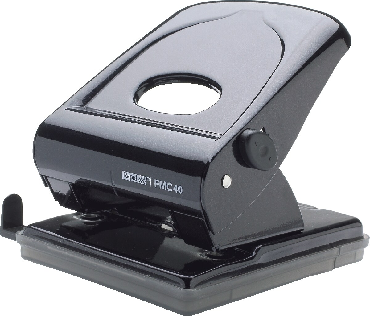 Rapid Bürolocher FMC40 Metall 40 Blatt schwarz Packung mit 20 Stück Image