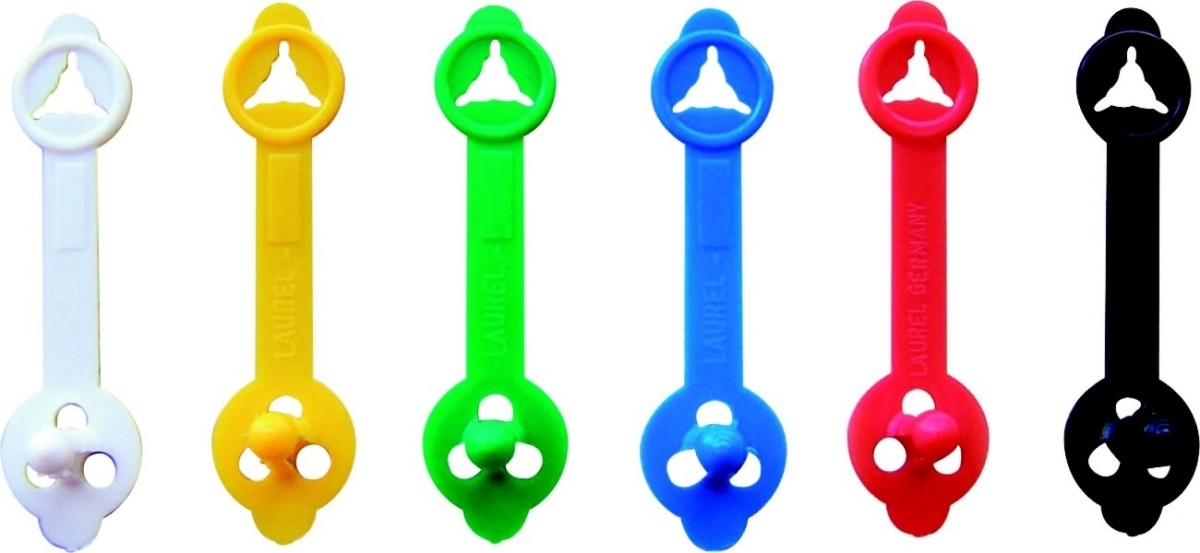 Laurel Briefknopf Beta 36mm VE=10x100 Stück Grundfarben sortiert Image