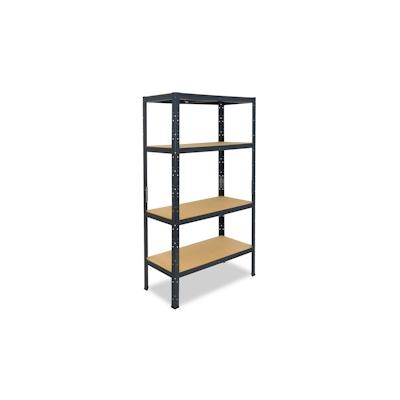 shelfplaza HOME 180x70x60 cm Schwerlastregal in anthrazit mit 4 Böden und 175 kg Traglast pro Boden Image