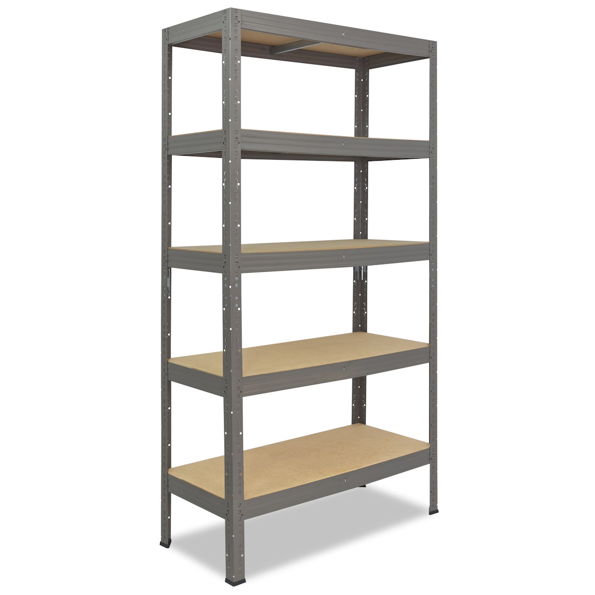 shelfplaza PRO 180x90x40 cm Schwerlastregal in grau mit 5 Böden und 200 kg Traglast pro Boden Image