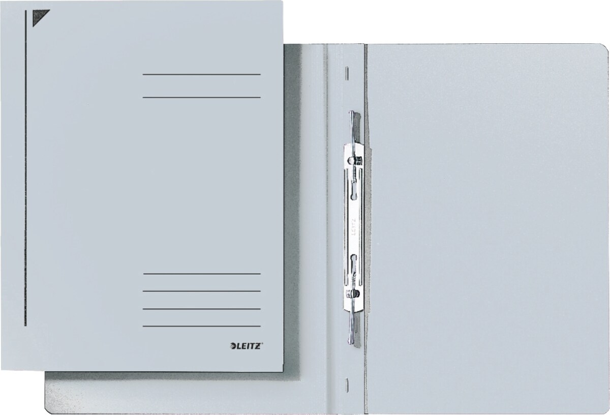 LEITZ Spiralhefter A4 Karton kaufm. Heftung weiß Packung mit 25 Stück Image