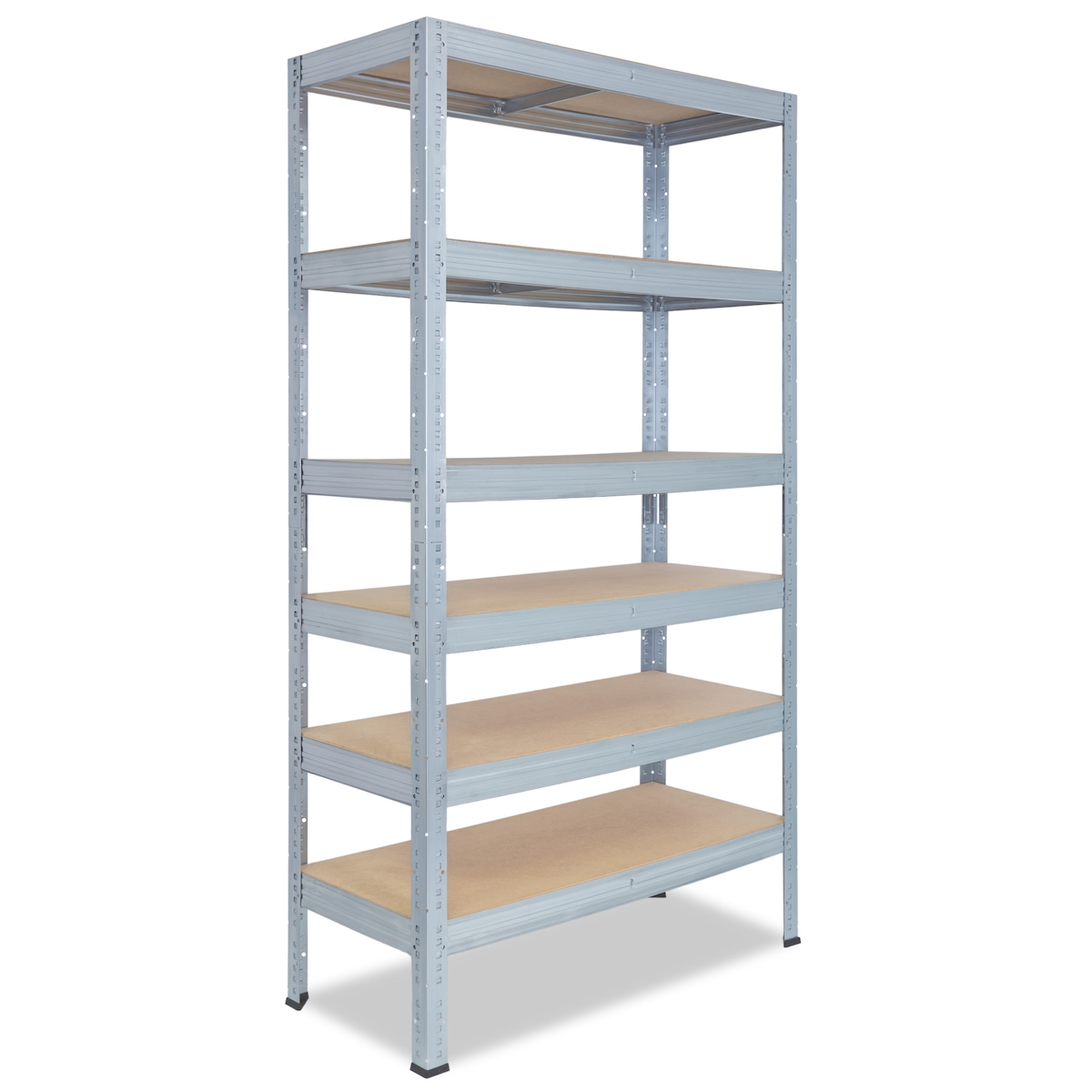 shelfplaza PRO 180x100x60 cm Schwerlastregal in verzinkt mit 6 Böden und 166 kg Traglast pro Boden Image