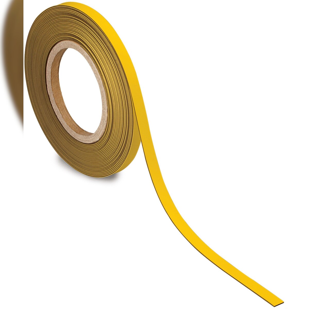 MAUL Kennzeichnungsband magnetisch 1cmx10m gelb Packung mit 20 Stück Image