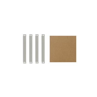 shelfplaza HOME 50x50 cm Fachboden-Set in verzinkt für HOME Schwerlastregale mit 175 kg Traglast pro Boden Image