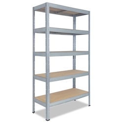 shelfplaza PRO 200x70x45 cm Schwerlastregal in verzinkt mit 5 Böden und 200 kg Traglast pro Boden Image