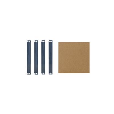 shelfplaza HOME 45x45 cm Fachboden-Set in blau für HOME Schwerlastregale mit 175 kg Traglast pro Boden