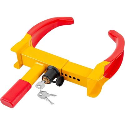 TEMU Wheel Chock With Safety Lock For Car, , Trailer Image