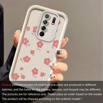 TEMU Flower For Redmi 9 Resistant Flexible 9 Case Fashion Image