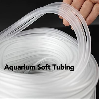 TEMU Fish Air Hose - 10 '/30' Translucent Silicone Hose For Aquariums, Aquarium Hose Image