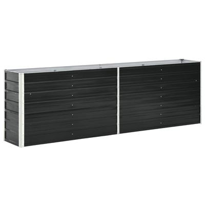 TEMU Garden Raised Bed Galvanized Steel 240x 40x 77 Cm Garden Planter Image