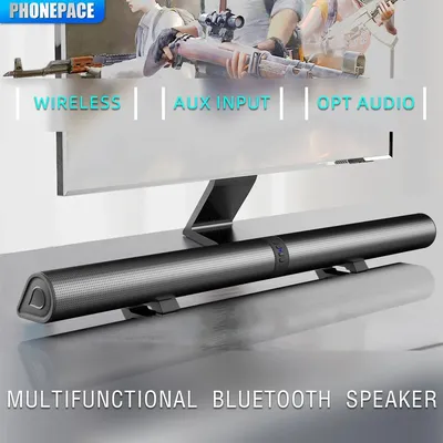 TV Sound Bar Home Theater Sound System Bluetooth Speaker Computer Speakers for TV Soundbar Box Subwoofer Radio